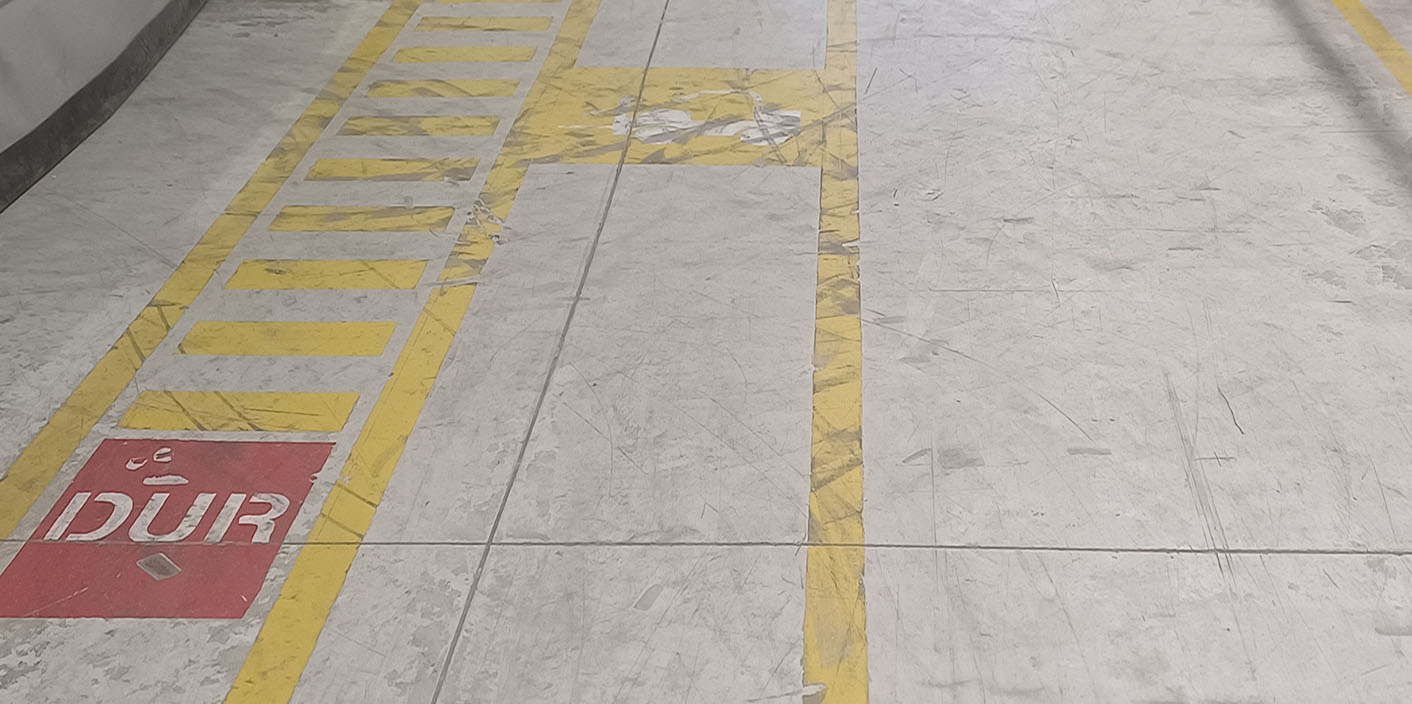 Epoksi Zemin Temizliği ÖNCESİ